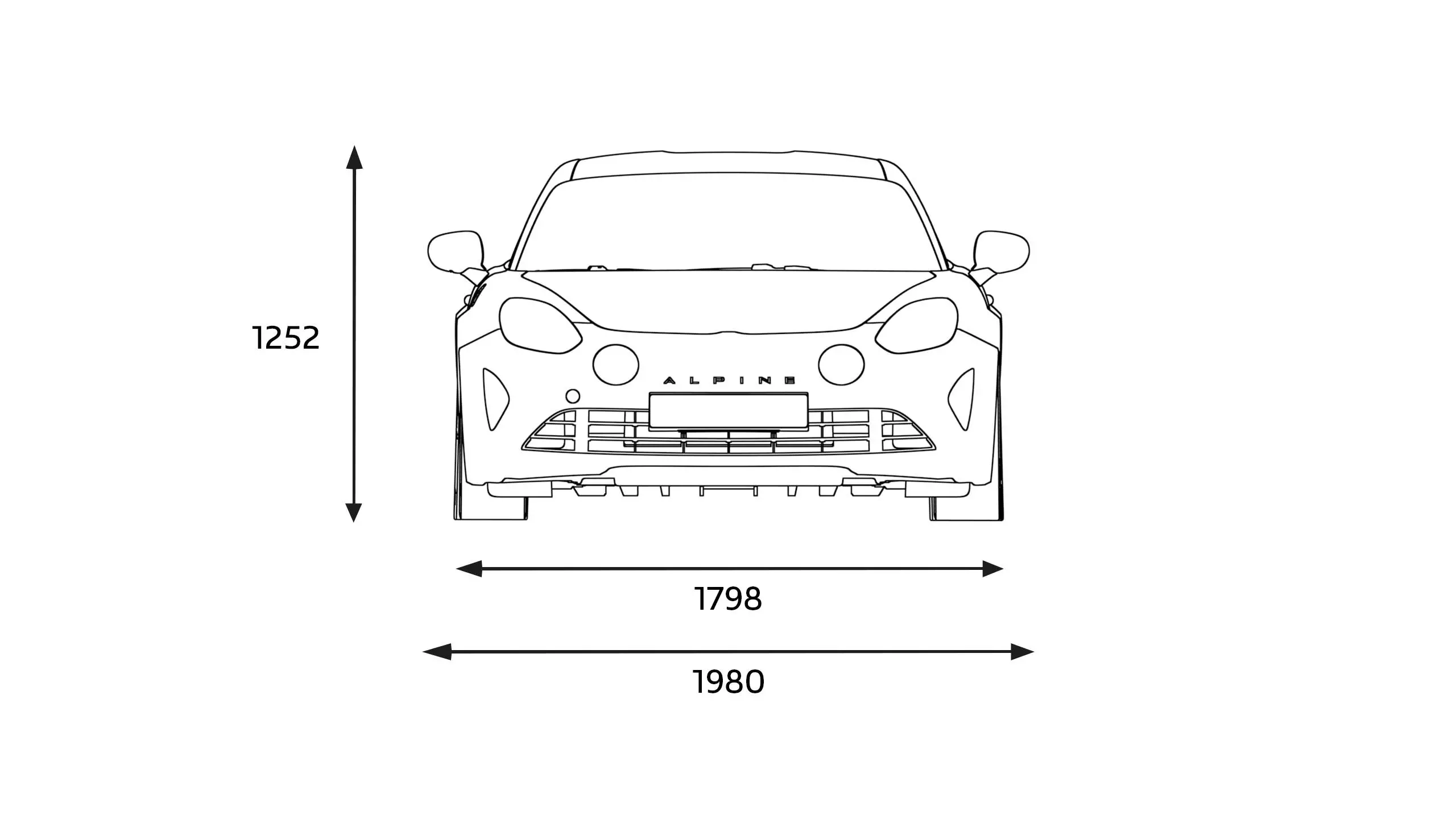 alpine Caractéristiques techniques