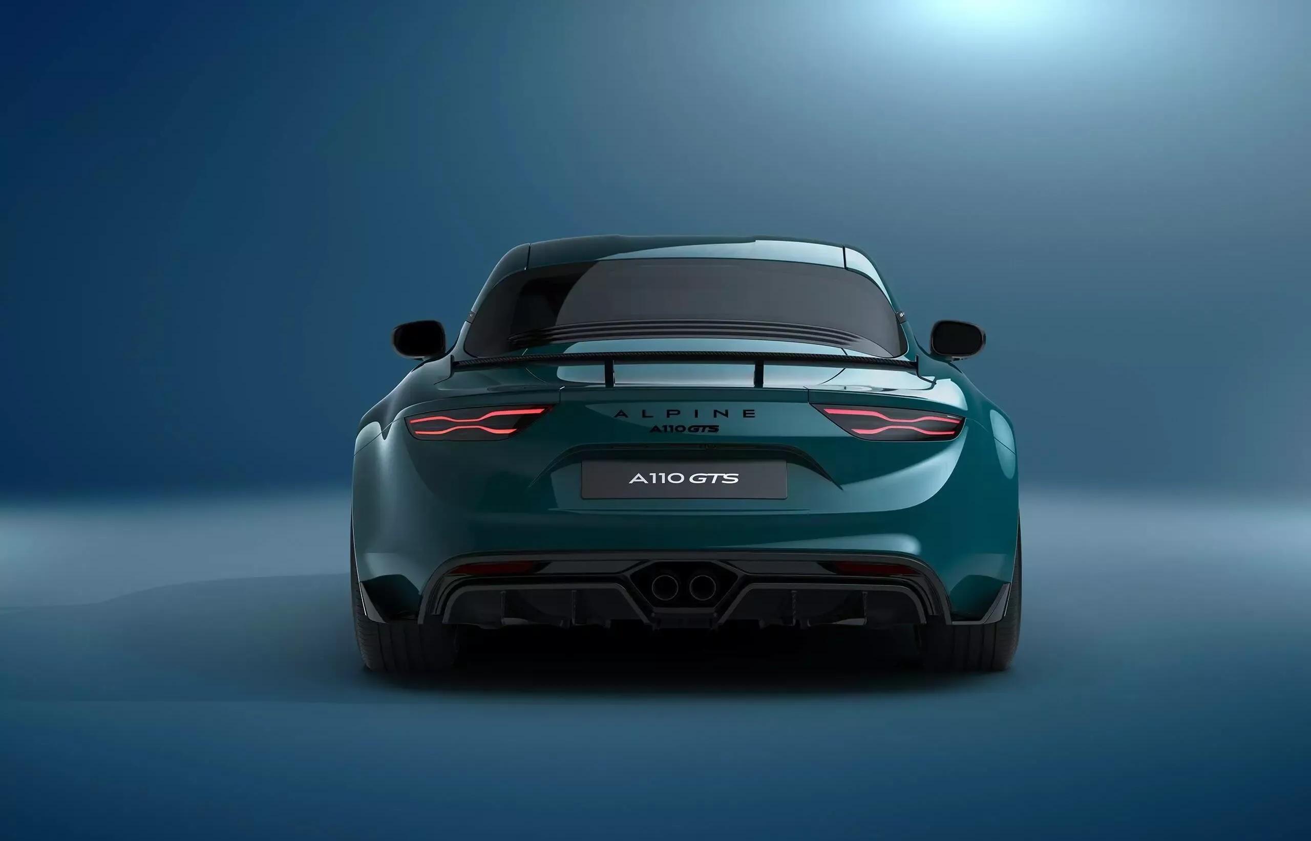 Alpine A110 GTS vue arrière