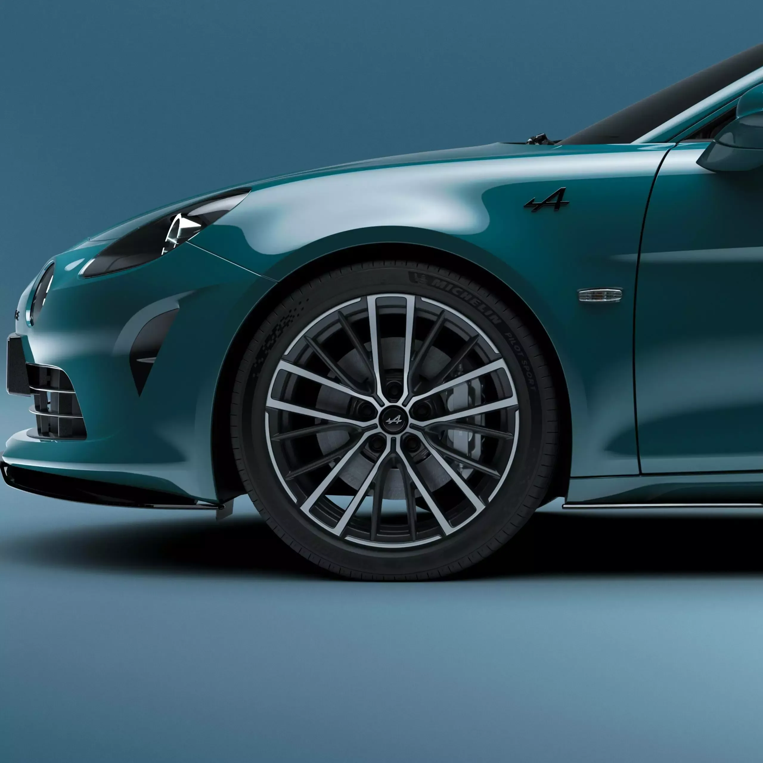 Jantes 18" GT Race Gris Tonnerre diamantées